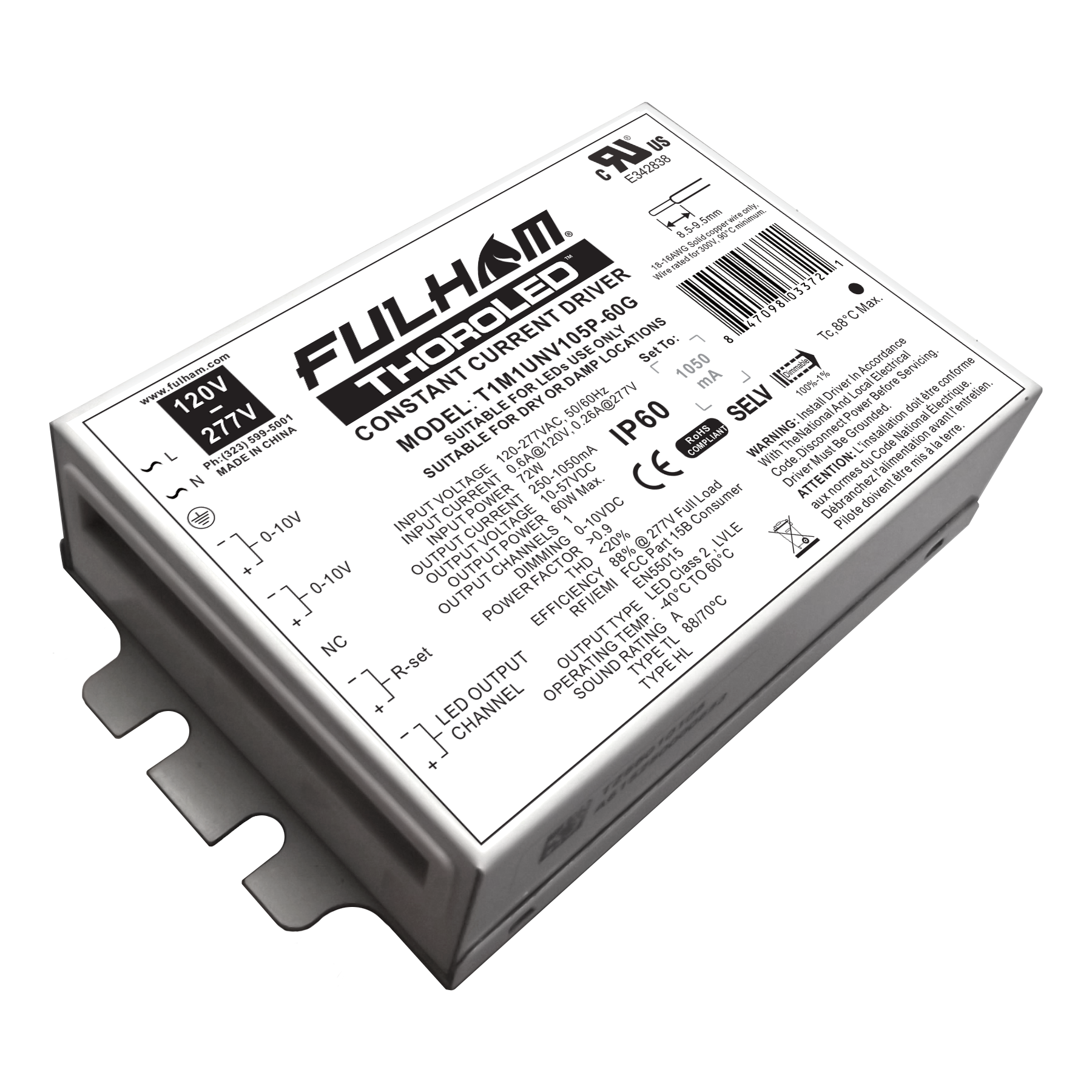 Lighting Fixtures, Controls and Accessories Ballasts/LED Drivers