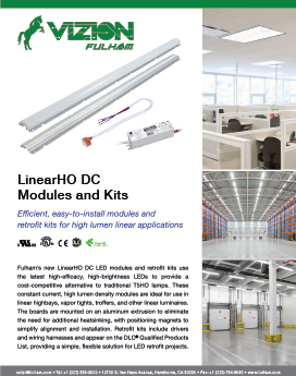 LinearHO LED Modules and Kits