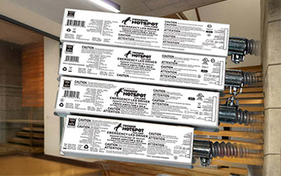 New & Improved Remote-Mount, Field-Installable Constant Power Emergency LED Drivers with Conduit are HERE!